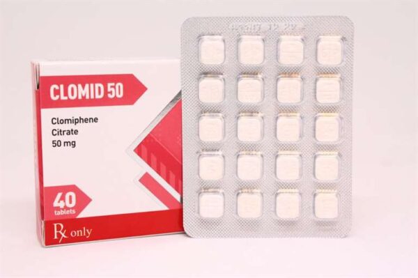 Clomiphene (Clomid) (Elbrus Pharma) (40 Tabletter x 50mg) - Bild 3
